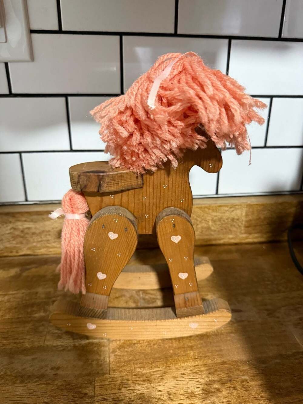 Vintage baby girl nursery room decor